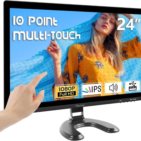 Prechen 24 Inch Touchscreen Monitor - Picture 3 of 8